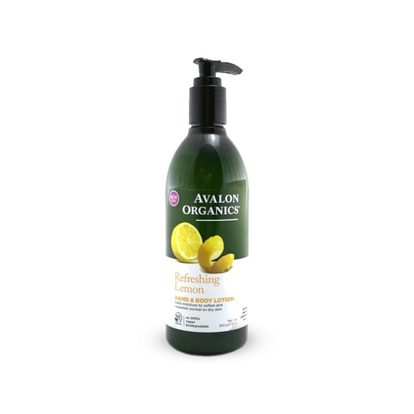 Organic Hand & Body Lotion - Lemon Verbena; 340g