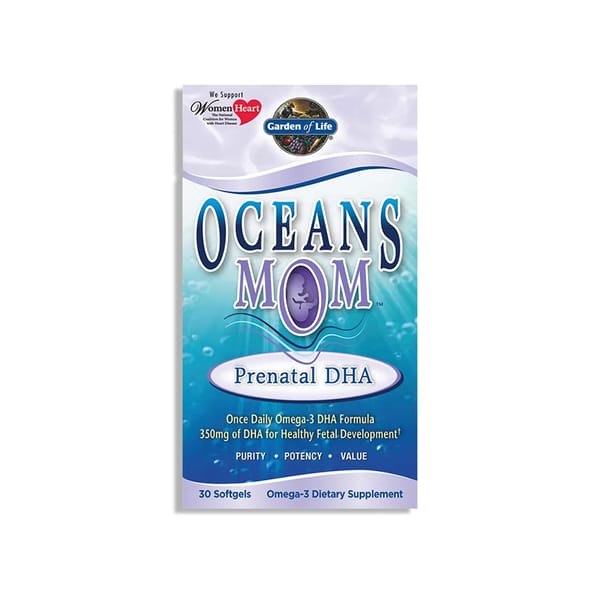 Oceans Mom Prenatal DHA - Omega-3 350mg; 30 softgels 