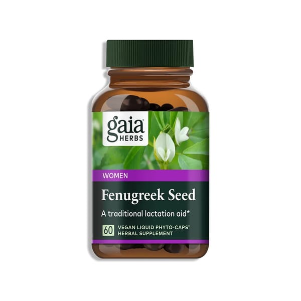 Vegan Supplement for Women - Fenugreek Seed; 60 Caps