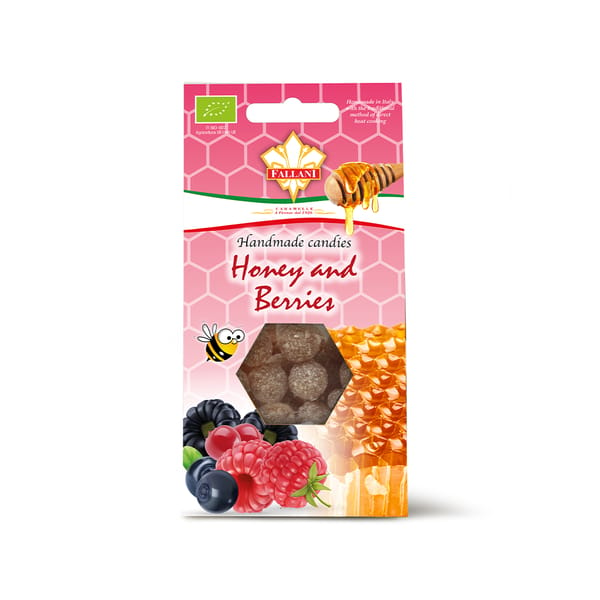 Organic Candies - Honey & Berries;  90g