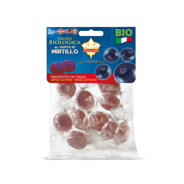 Organic Blueberry Jellies; 70g