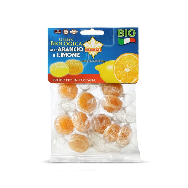 Organic Orange & Lemon Jellies; 70g
