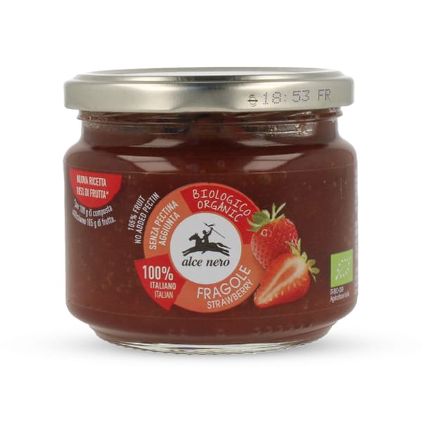Organic Strawberry Jam; 270g