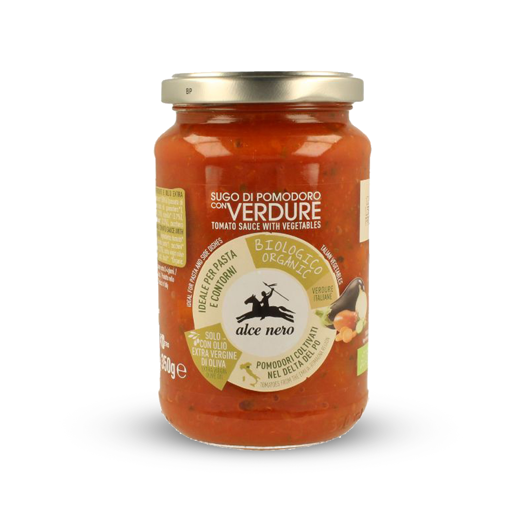Organic Tomato Sauce with Vegetables; 350g