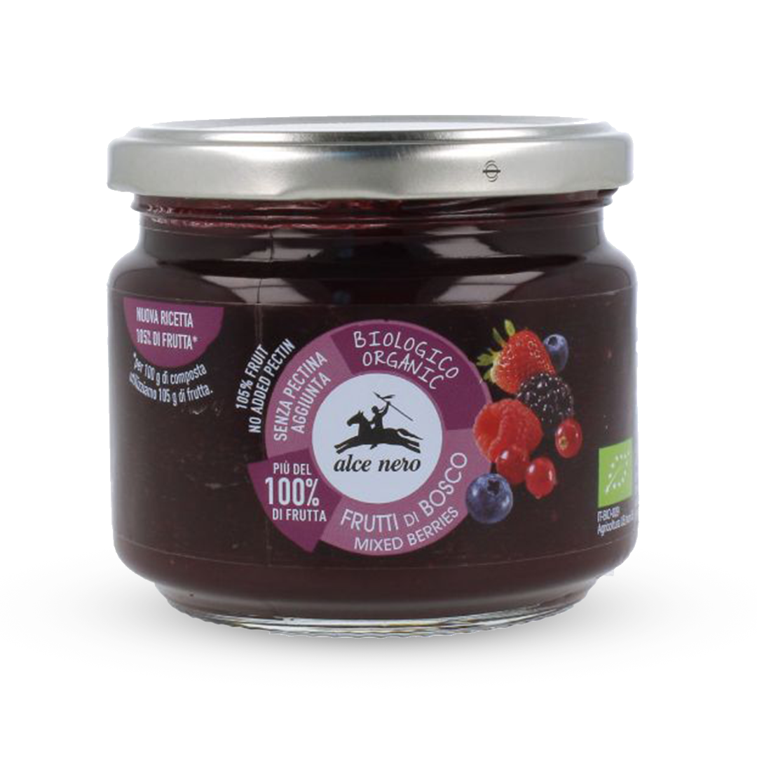 Organic Wild Berries Jam; 270g