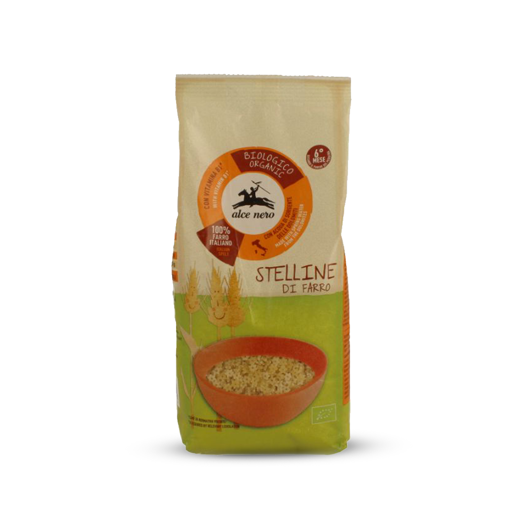 Organic Baby Food - Spelt Pasta Stelline; 500g