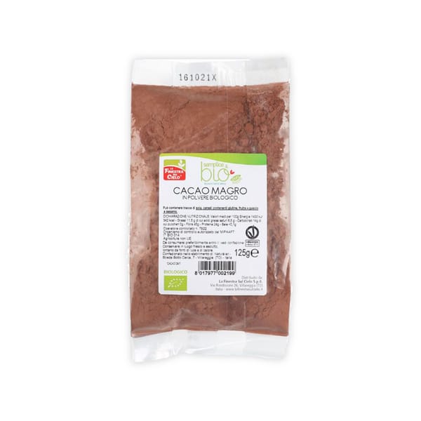 Organic Cocoa Powder - Low-Fat; 125g
