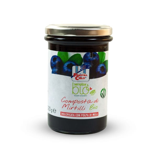 Organic Blueberry Jam; 320g