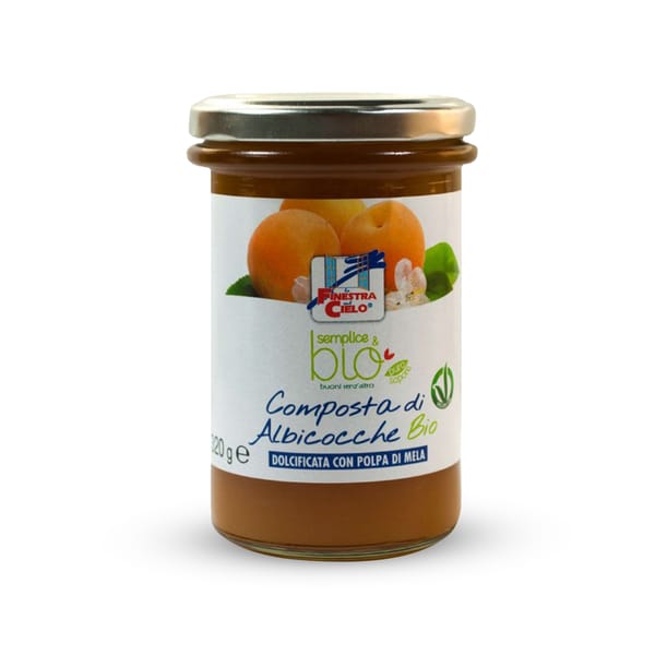 Organic Apricot Jam; 320g