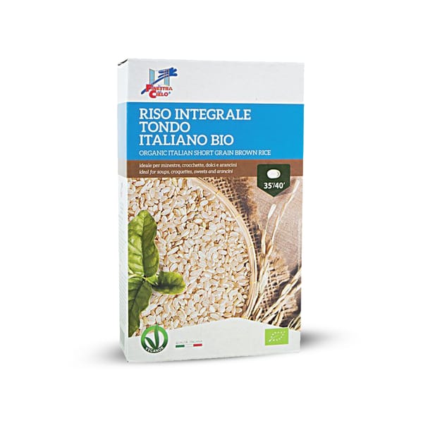 Organic Brown Rice - Short Grain; 1kg