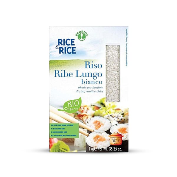 Organic Ribe White Rice - Long; 1kg