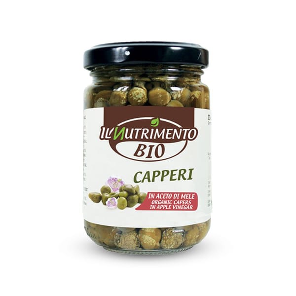 Organic Capers in Vinegar; 140ml