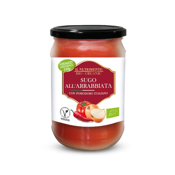 Organic Tomato Pasta Sauce - Spicy; 550g