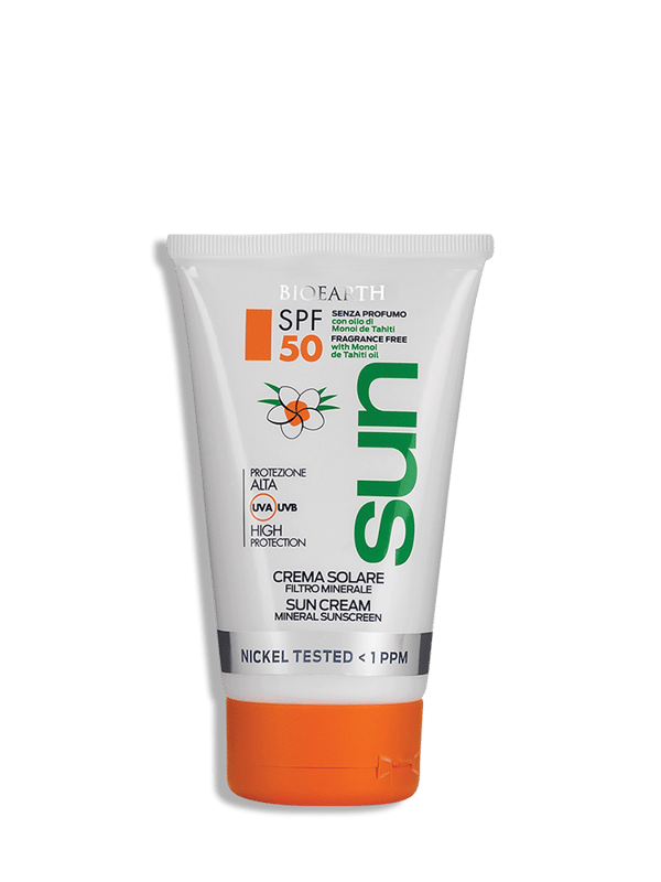 Plant-based Sun Cream - Mineral Sunscreen Spf 50; 150ml