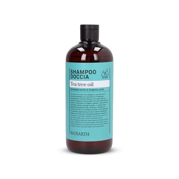 Vegan Shampoo & Body Wash - Tea Tree Oil; 500ml