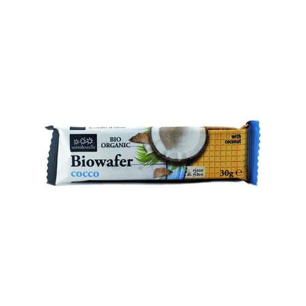 Organic Wafer with Coconut; 30g