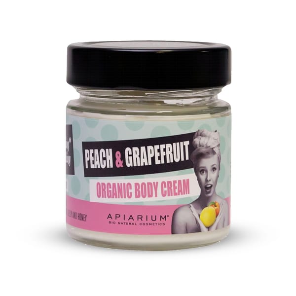 Organic Body Cream - Peach & Grapefruit; 200ml