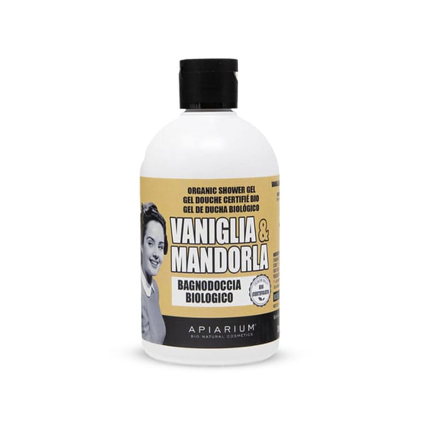 Organic Shower Gel - Vanilla & Almond; 300ml
