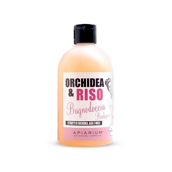 Organic Shower Gel - Orchid & Rice; 300ml
