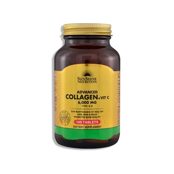 Advanced Collagen + Vitamin C; 100 tabs 