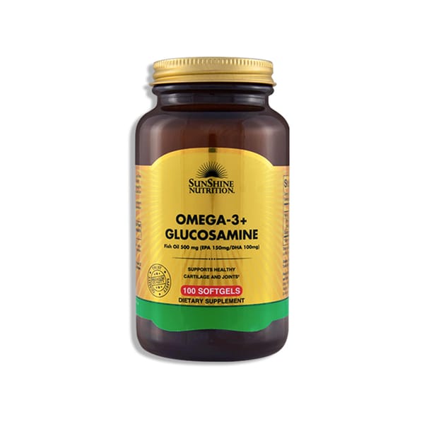Omega 3 + Glucosamine; 100 softgels
