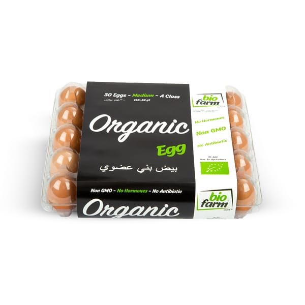 Organic Eggs; 30 count