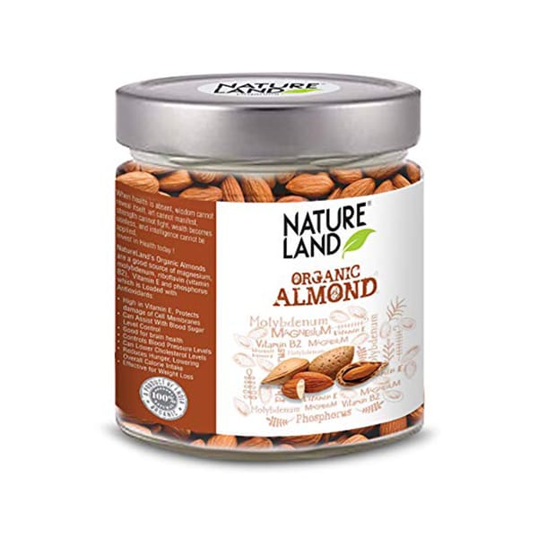 Organic Almonds; 250g