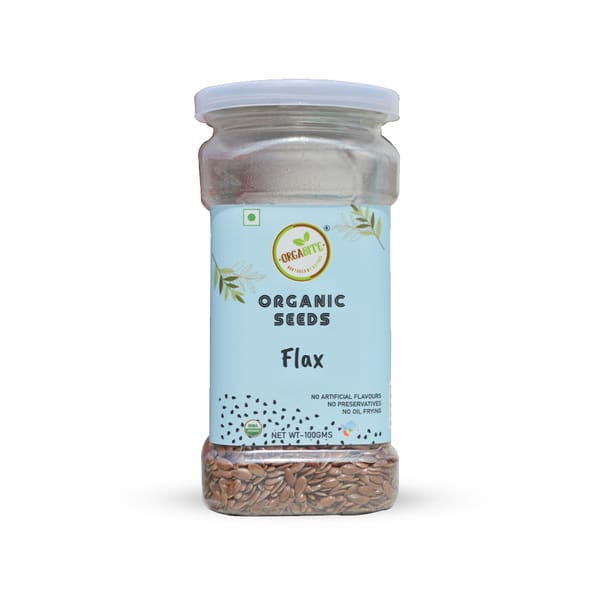 Organic Flax Seed; 100g