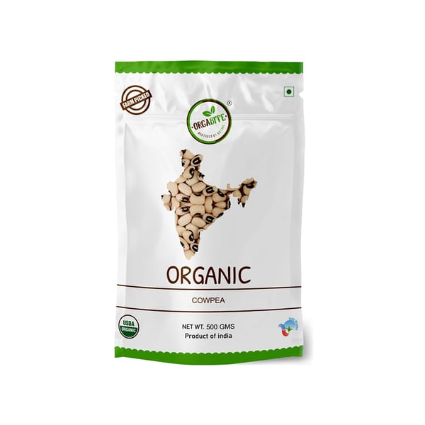 Organic Cowpea - White; 500g