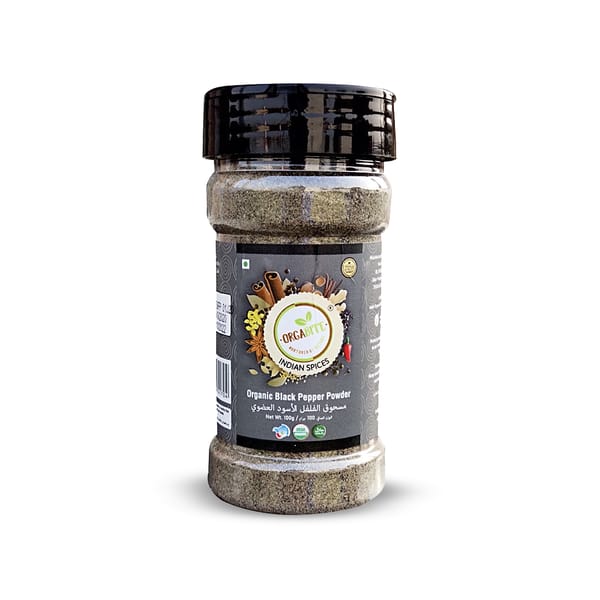 Organic Black Pepper Powder; 100g-1