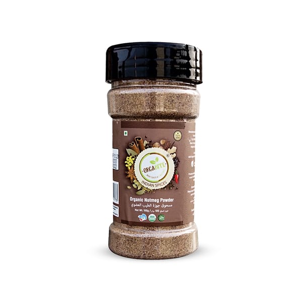 Organic Nutmeg Powder; 100g