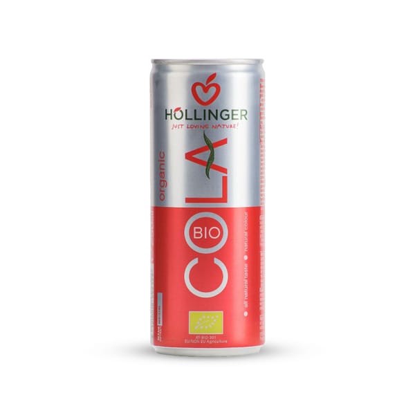Organic Cola Can; 250ml