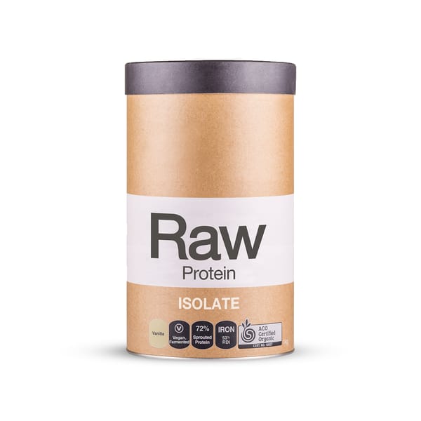 Organic Raw Pea Rice Protein Isolate; 1kg