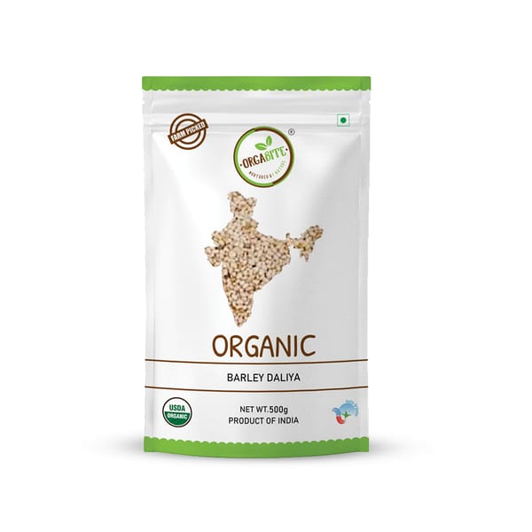 Organic Barley Daliya; 500g