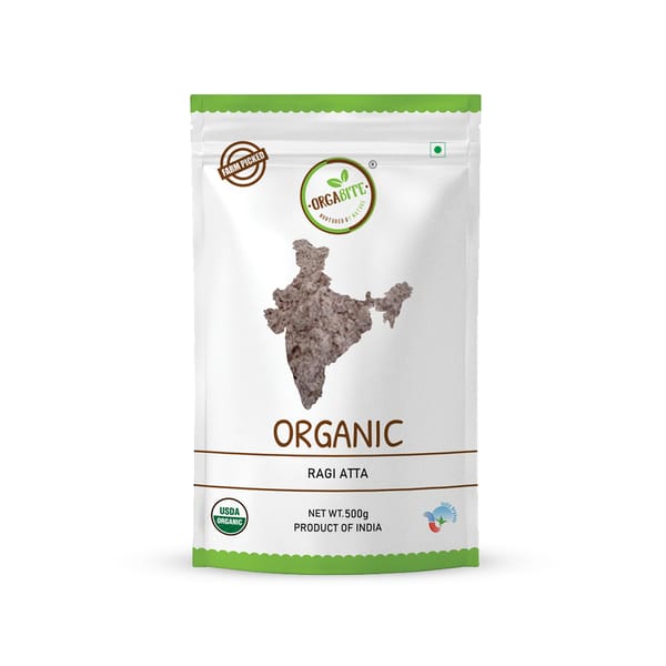 Organic Ragi Atta - Finger Millet Flour; 500g