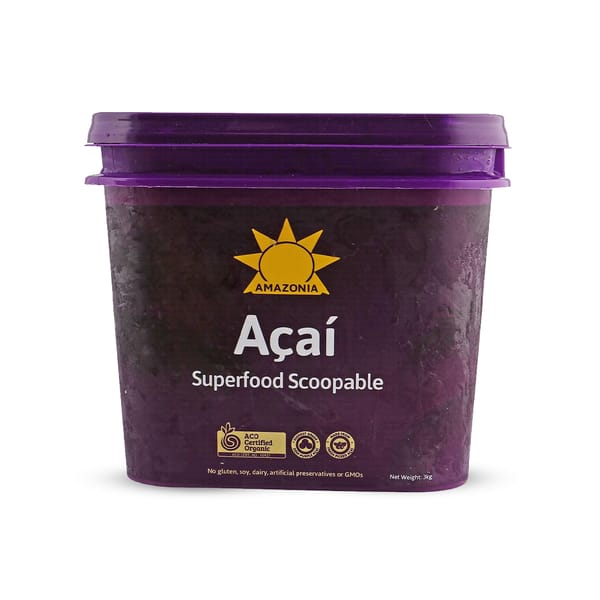 Organic Acai Scoopable Tub; 3kg
