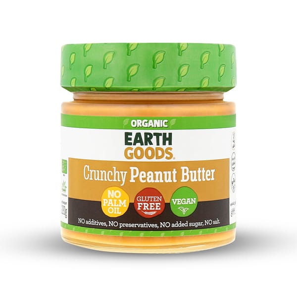 Organic Crunchy Peanut butter; 220g