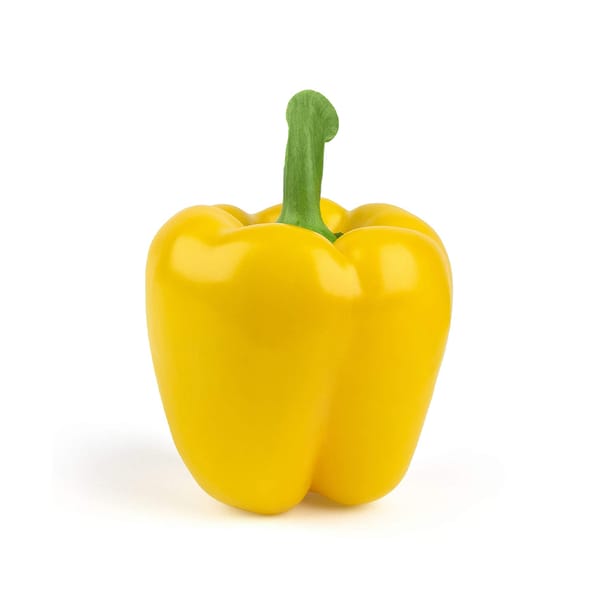 Organic Yellow Capsicum Bell Pepper; 500g