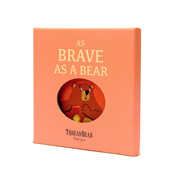 As Brave as a Bear Rag Book
