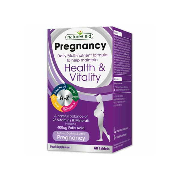 Vegan Pregnancy Multi-Vitamins & Minerals; 60 tabs 
