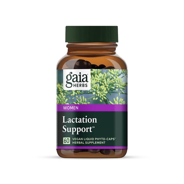 Vegan Supplement for Women - Lactation Support; 60 caps