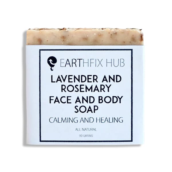 Natural Face & Body Soap - Lavender; 90g