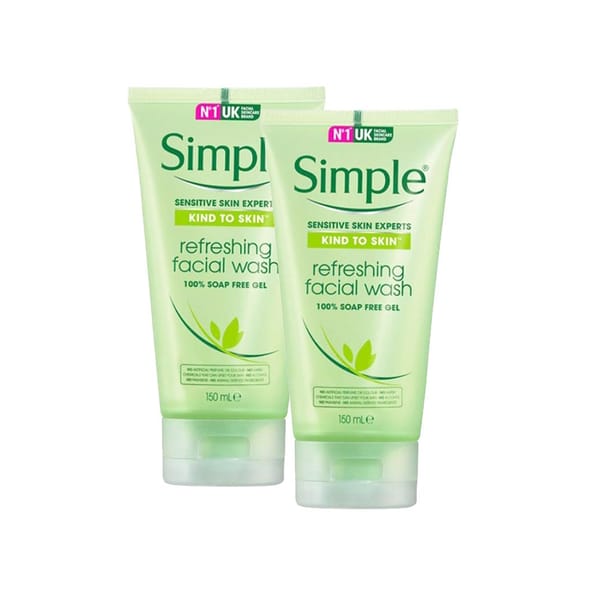 Soap-free Face Wash for Sensitive Skin - Kind to Skin; Pack of 2