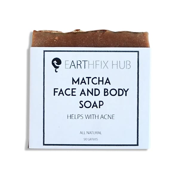 Natural Face & Body Soap - Matcha; 90g