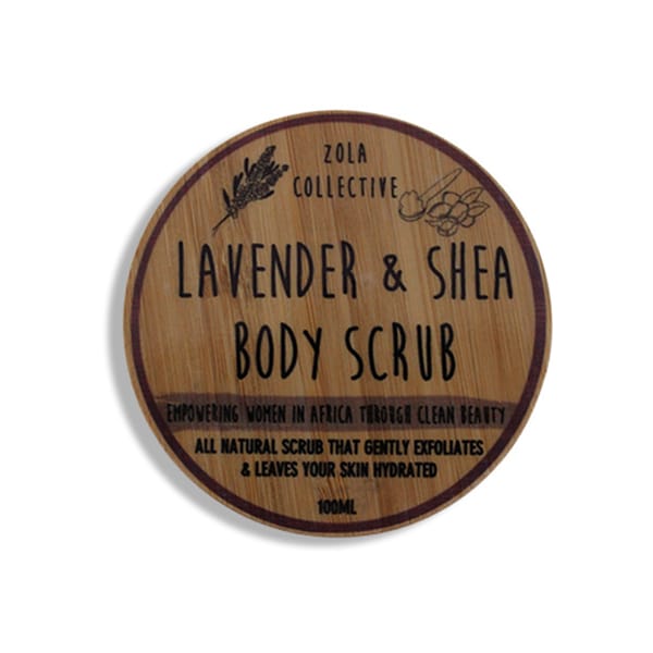 Natural Body Scrub - Lavender & Shea; 100ml
