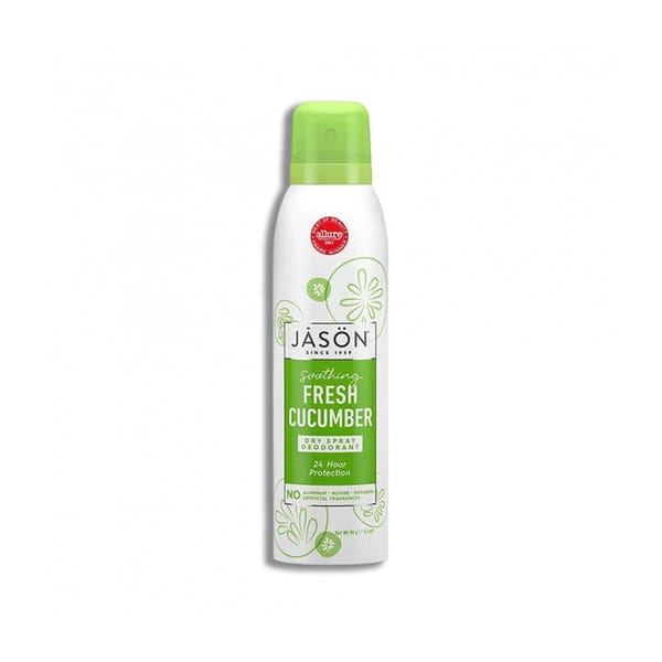 Plant-based Dry Spray Deodorant - Soothing Fresh Cucumber; 90g