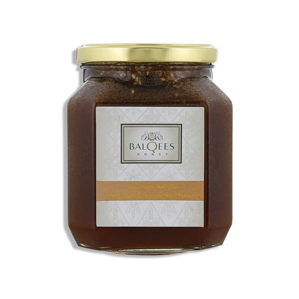 Organic Raw Honey - Cinnamon & Sesame Seed Fusion; 1kg