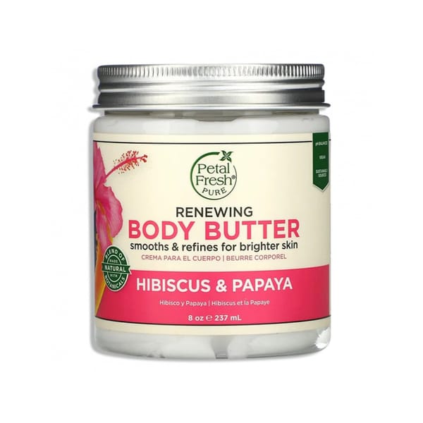 Vegan Renewing Body Butter - Hibiscus & Papaya; 237ml